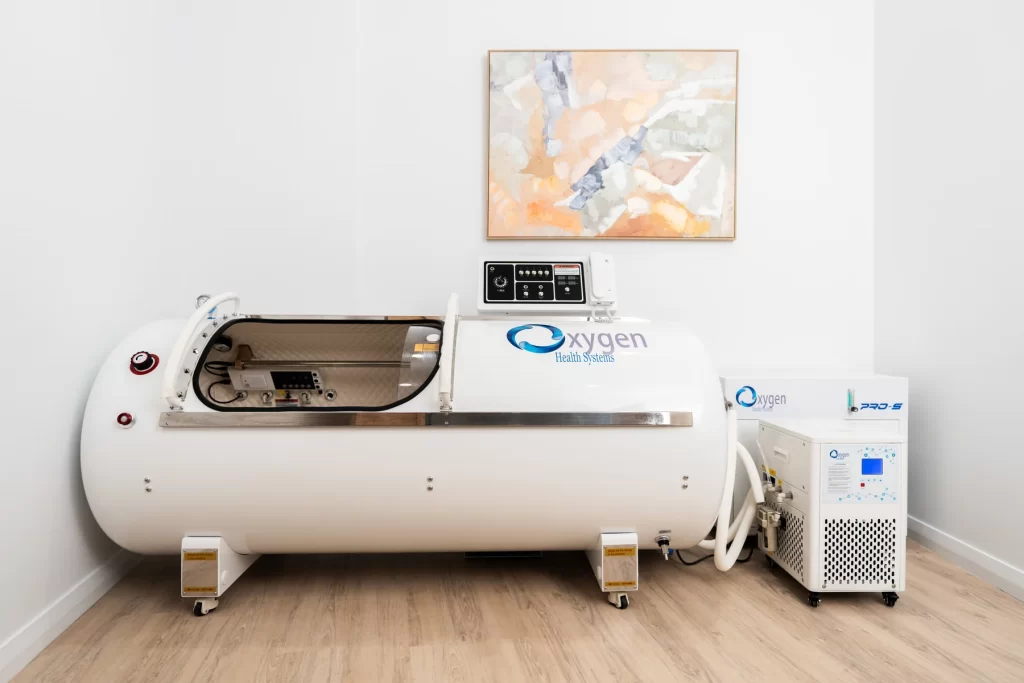 2 ATA Hyperbaric Hard Shell Oxygen Chamber installed at Element Health Optimisation Centre